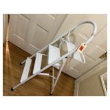 White step stool