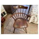Barrel back dining chair