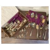 Sterling, assorted silverware