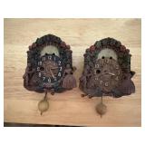 Vintage wall clocks (2)