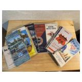 Service station, travel maps