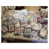 Needlepoint patterns, kits