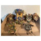 Bird coo coo clock collection