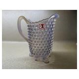 Hobnail Moonstone pitcher