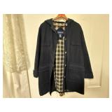 London Fog hooded coat