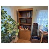 Bookcase wall unit, no contents included