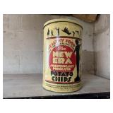 Potato chip canister