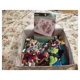 Storage box of embroidery floss, craft kit