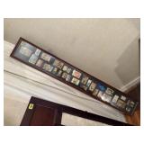 Vintage card framed collage