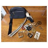 Bag of belt buckles, slides