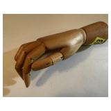 Wooden hand