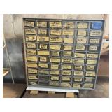 Hardware organizer, contents included