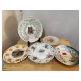 Advertising calendar plates