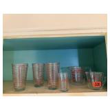 Glass liquid measuring cups (6)