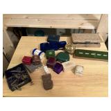 Vintage empty jewelry boxes