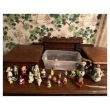 Christmas ornaments, decorations, tote included