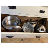 Copper bottom pots & pans