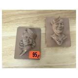 Sailor plaster wall plaques (2)