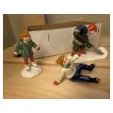 Department 56 Christmas Village ice skaters (3)