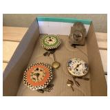 Vintage wall clocks (4)