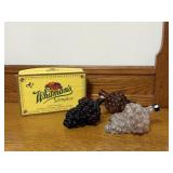 Glass grape bottles (3)