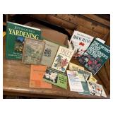 Gardening, nature books