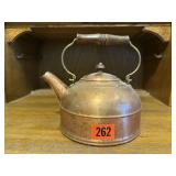 Copper teapot