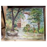 "Las Embajadores" painting