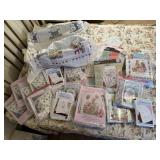 Nursery, baby needlepoint, quilt patterns, kits