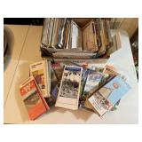 Service station, travel maps