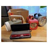 Flashlights, spotlights, pen light
