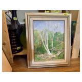 "Witch Hazel" Tree painting