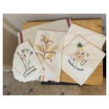 Embroidered towels