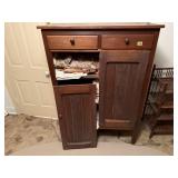 Farmhouse cupboard, no contents included