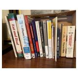 Assorted books, Crucial Conversations, Optimism