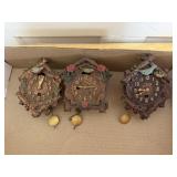 Coo coo clocks (3)