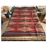 Wool western blanket,