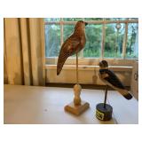 Bird wood carvings (2)