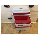 Coleman coolers (2)