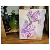 "Lavender" floral painting