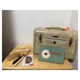 Samsonite train case, contents included