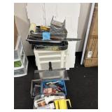 Totes + tools & supplies