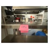 6ft. Stainless steel prep table (shelf only)