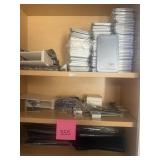 Restaurant items, check presenters, etc.