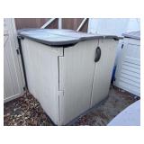 Suncast outdoor plastic shed