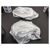 2 - 20  x 20  heat reflecting canopy/tent tops