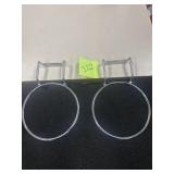 Table end holders for catering or wine