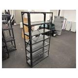 30 x 12 x 59 tall, seven tier metal shelf