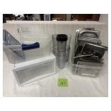 Bins/ lids & blender cups