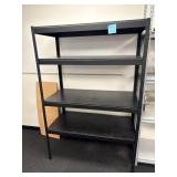 4ï¿½x2ï¿½x6ï¿½ Black Metal Shelf